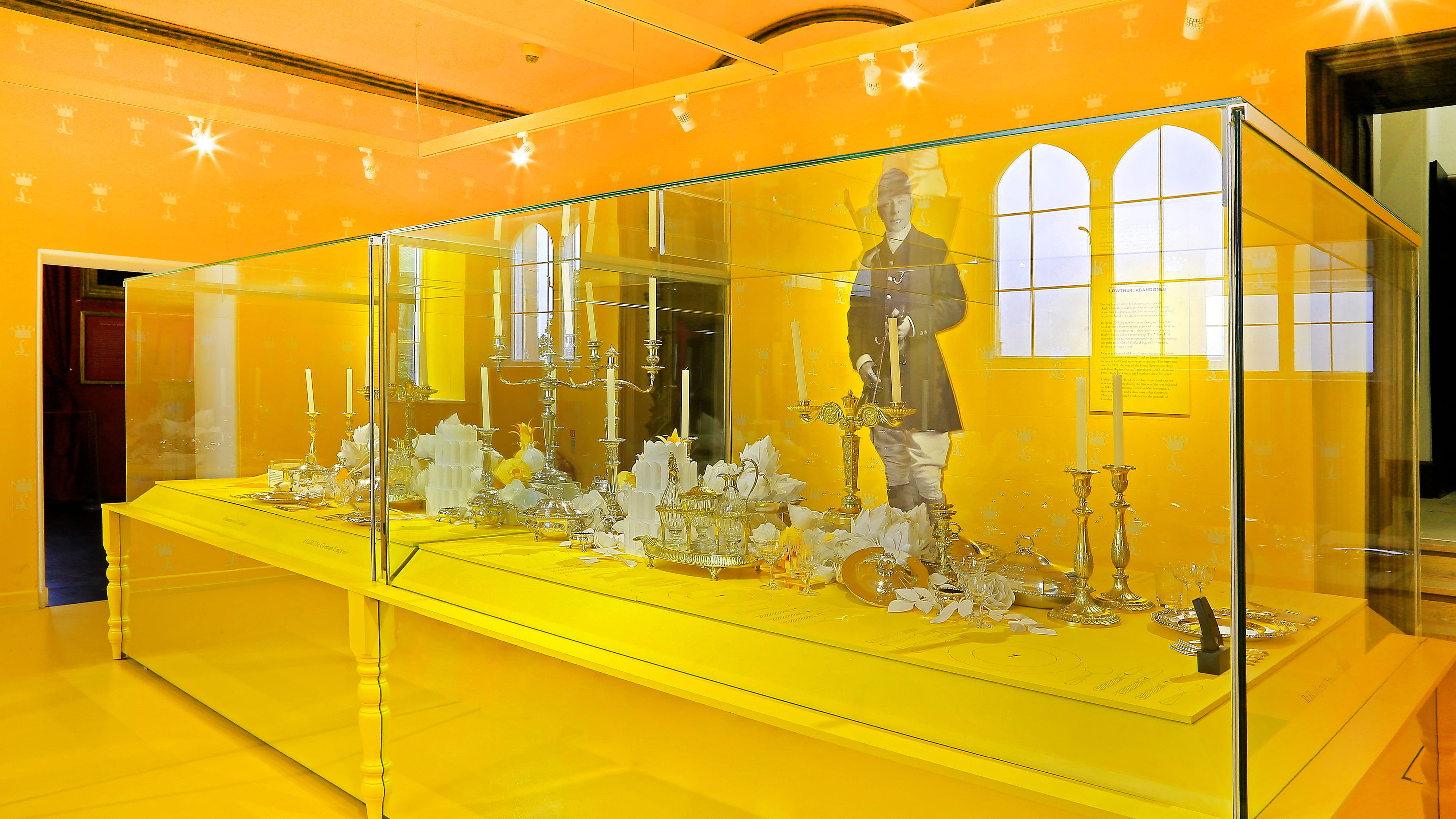 Lowther Castle Exhibitions and environments, Signage and wayfinding